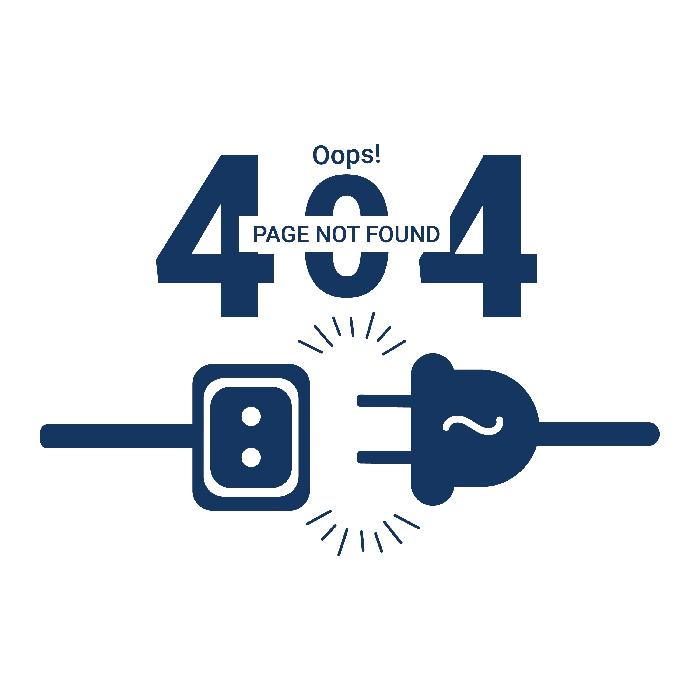 Imagen de página no encontrada error 404